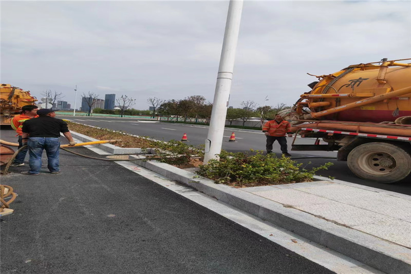 胶州雨水管道清淤-污水管道清洗