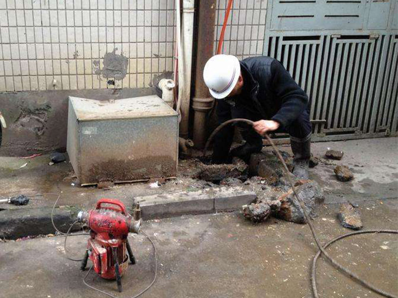 胶州疏通下水道-洗菜池疏通